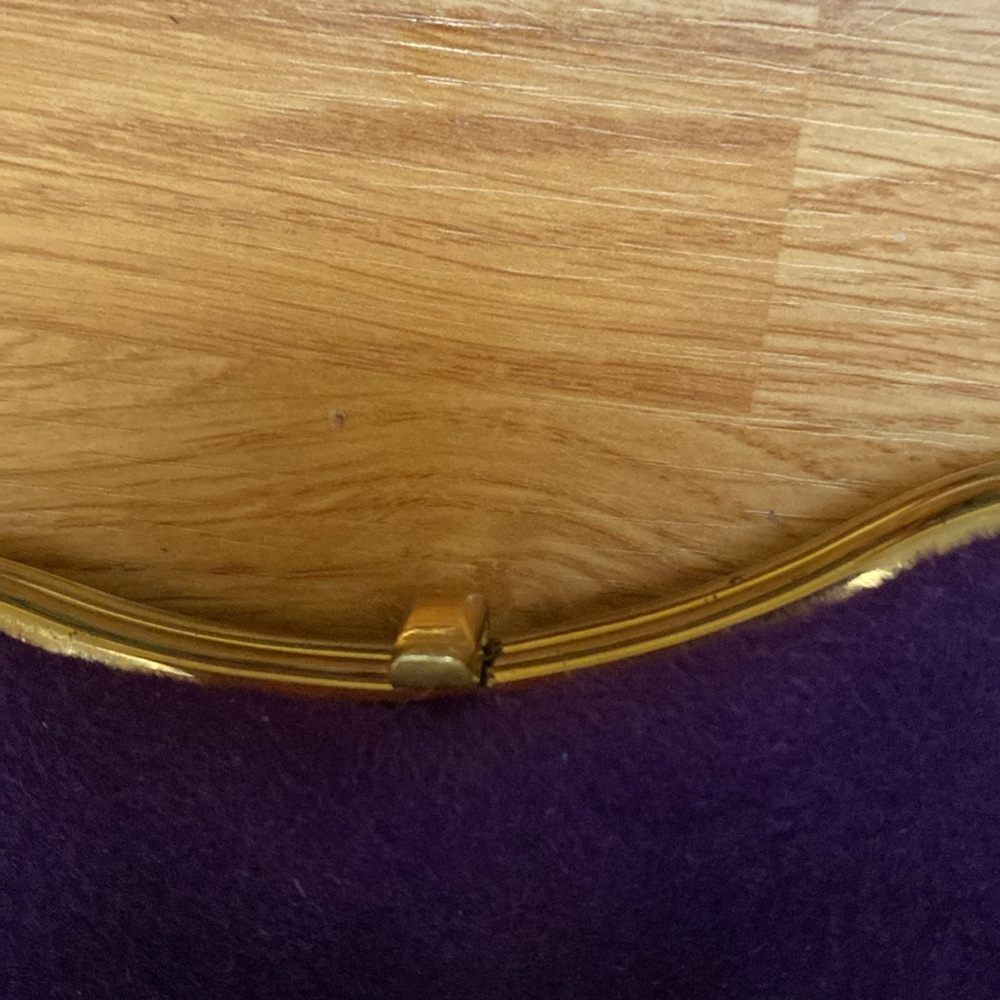 Vintage Purple handbag - Picture 7 of 7